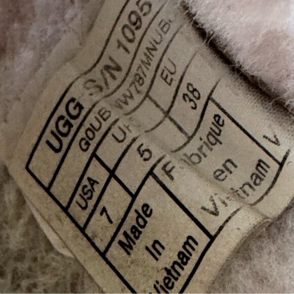 UGG slippers fluff yeah slides open toe sandal style with stretchy elastic back - Picture 5 of 6